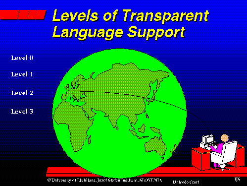 Levels of Transport Language Support